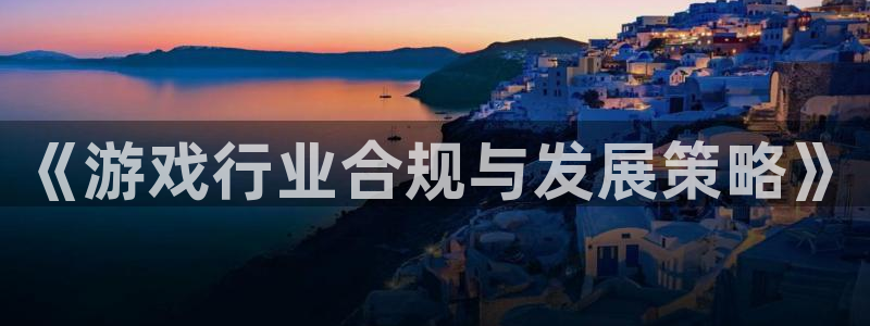 im电竞工坊：《游戏行业合规与发展策略》